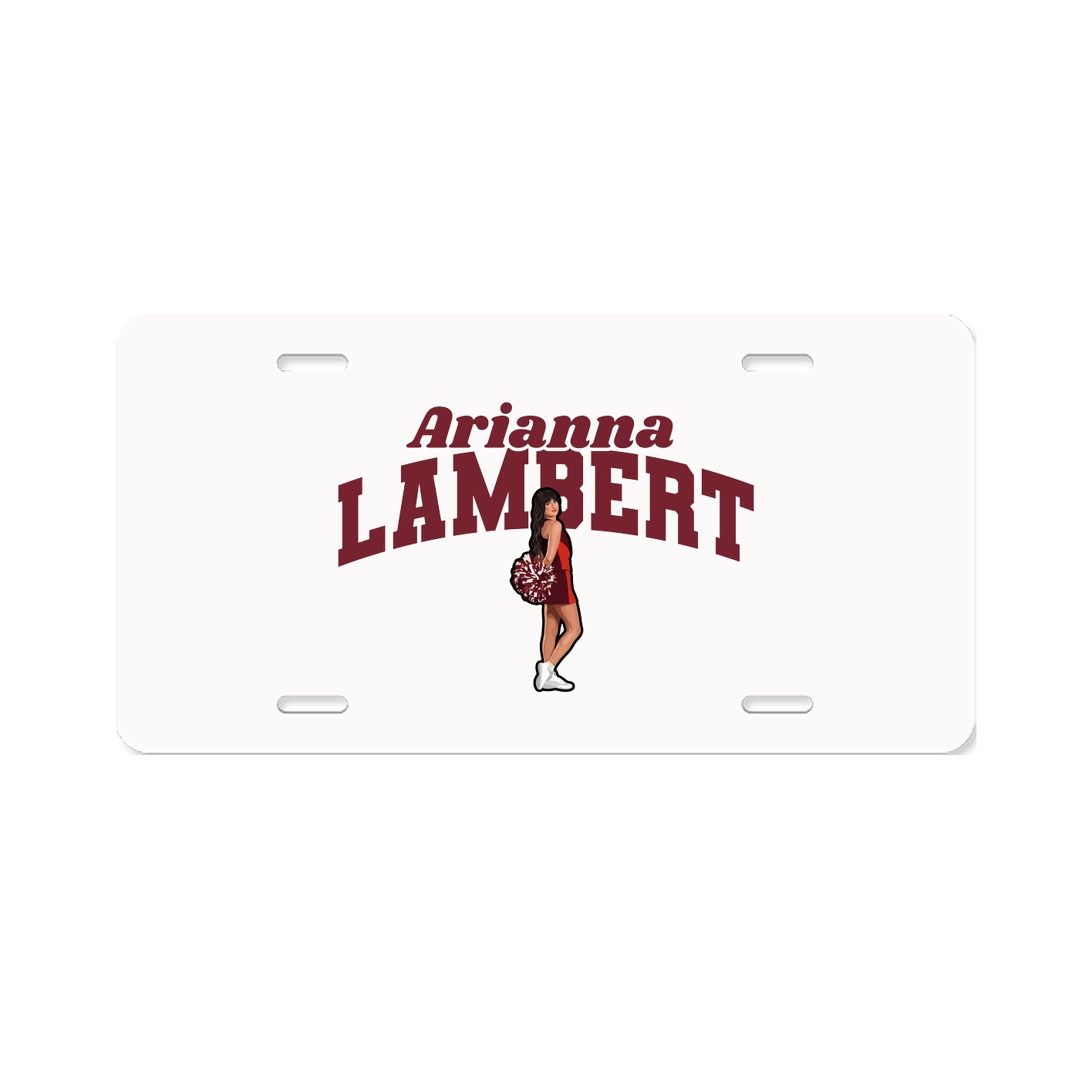License Plate — Signature Arch in Classic