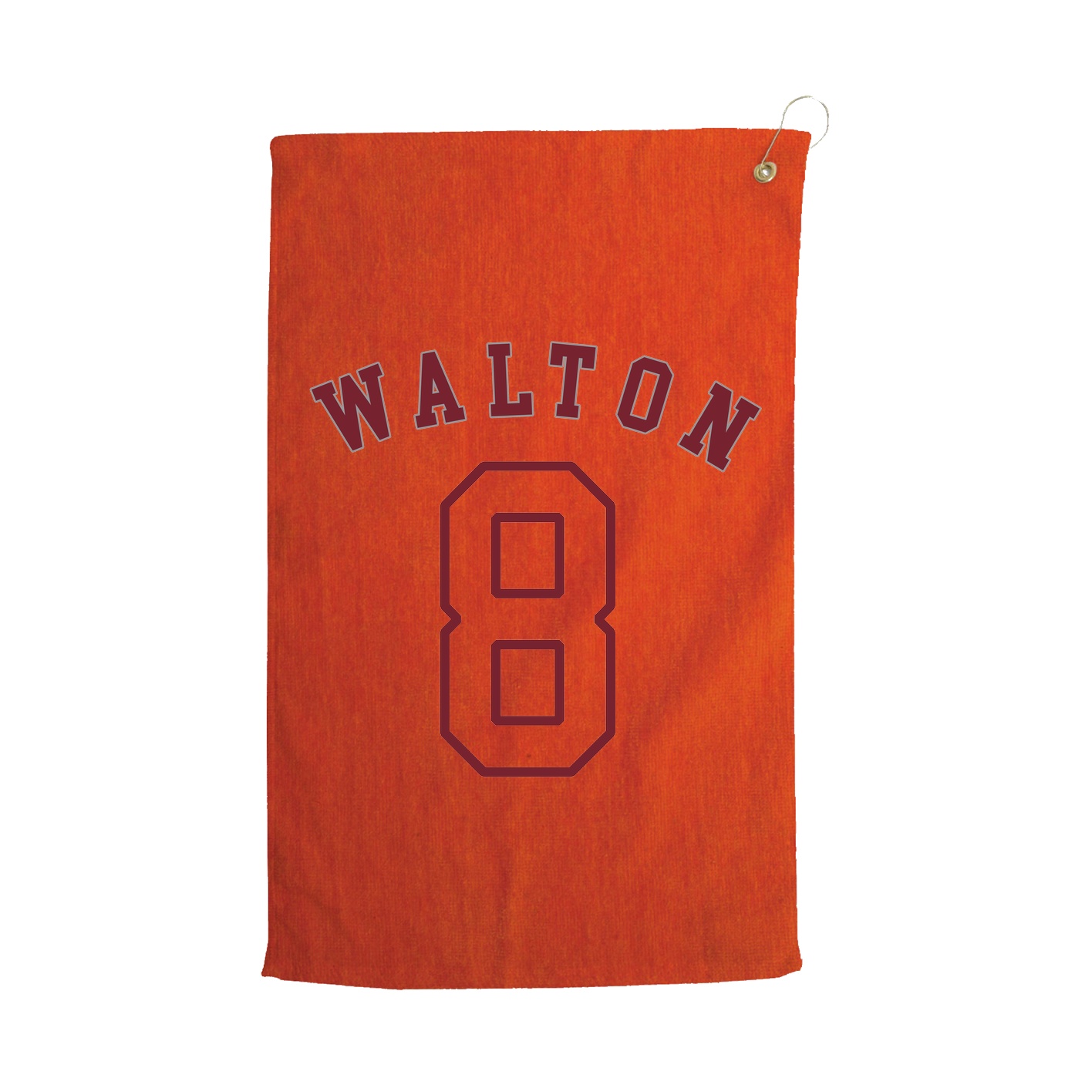 Golf Towel — Shirsey Arch in Orange