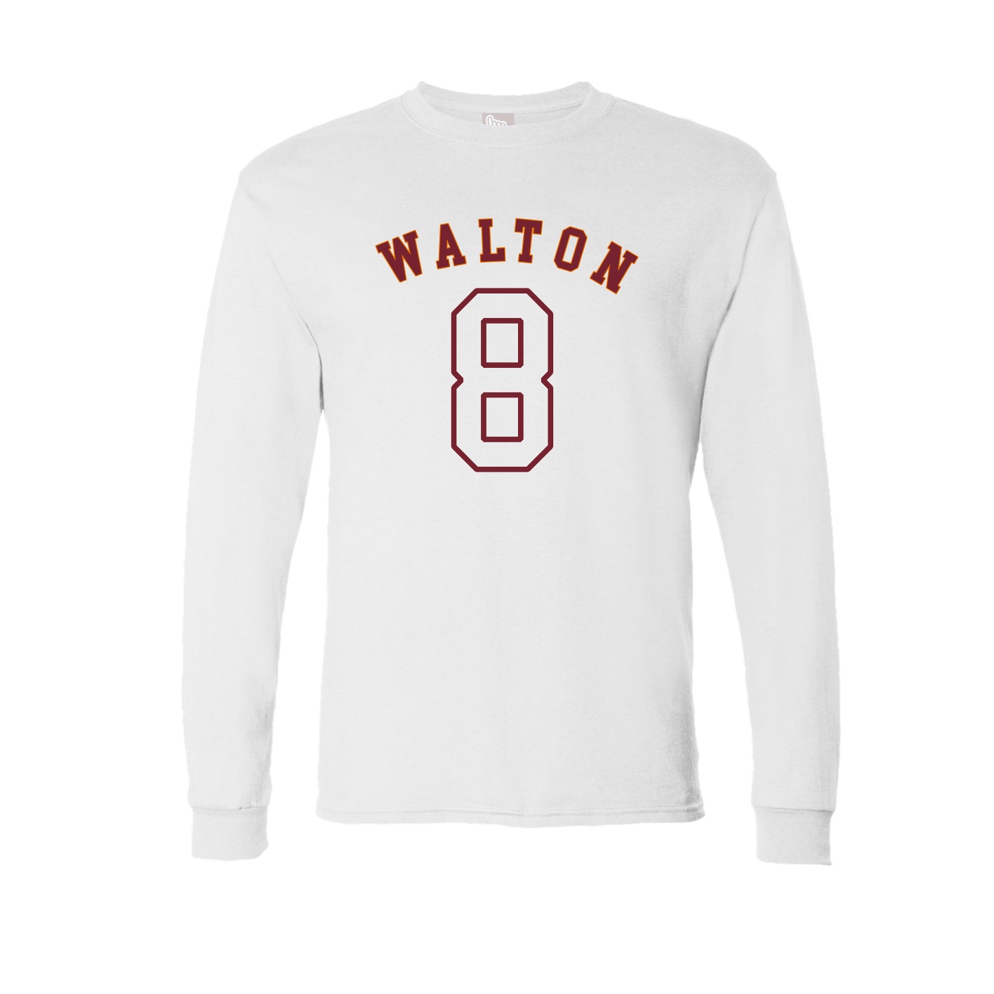 Long Sleeve Tee — Shirsey Arch in White
