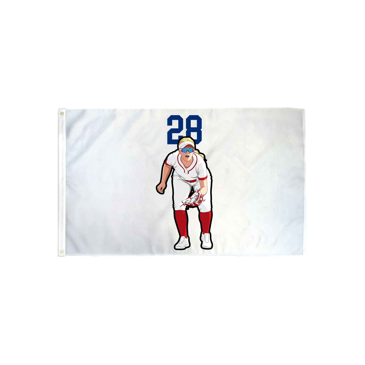 3x5 Flag — Number Top in Classic
