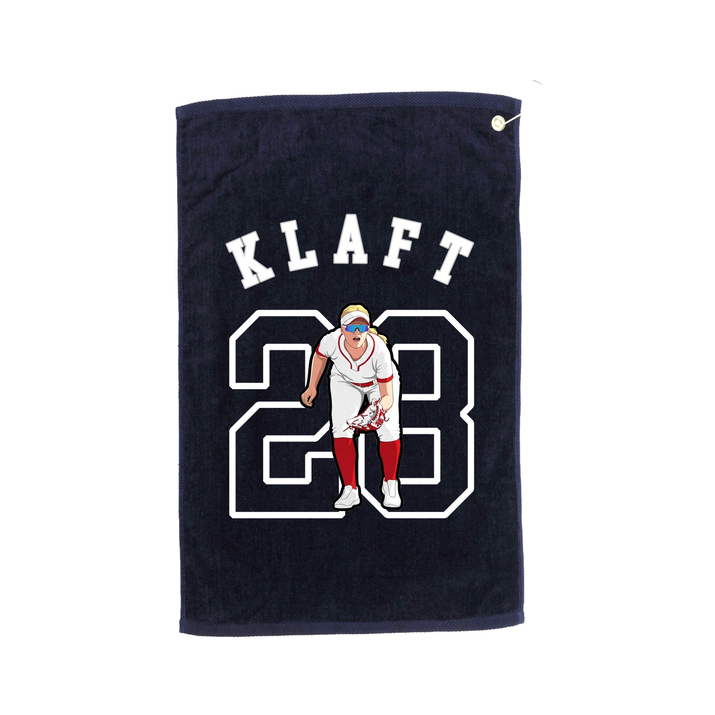 Golf Towel — Shirsey Arch in Navy