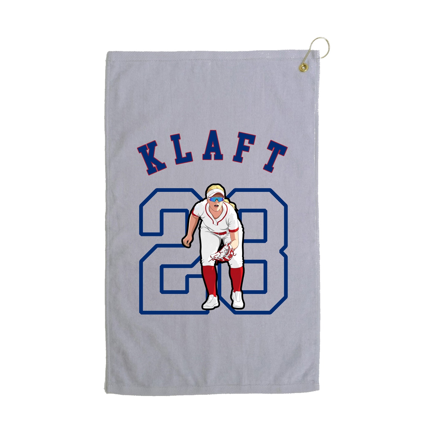Golf Towel — Shirsey Arch in Grey
