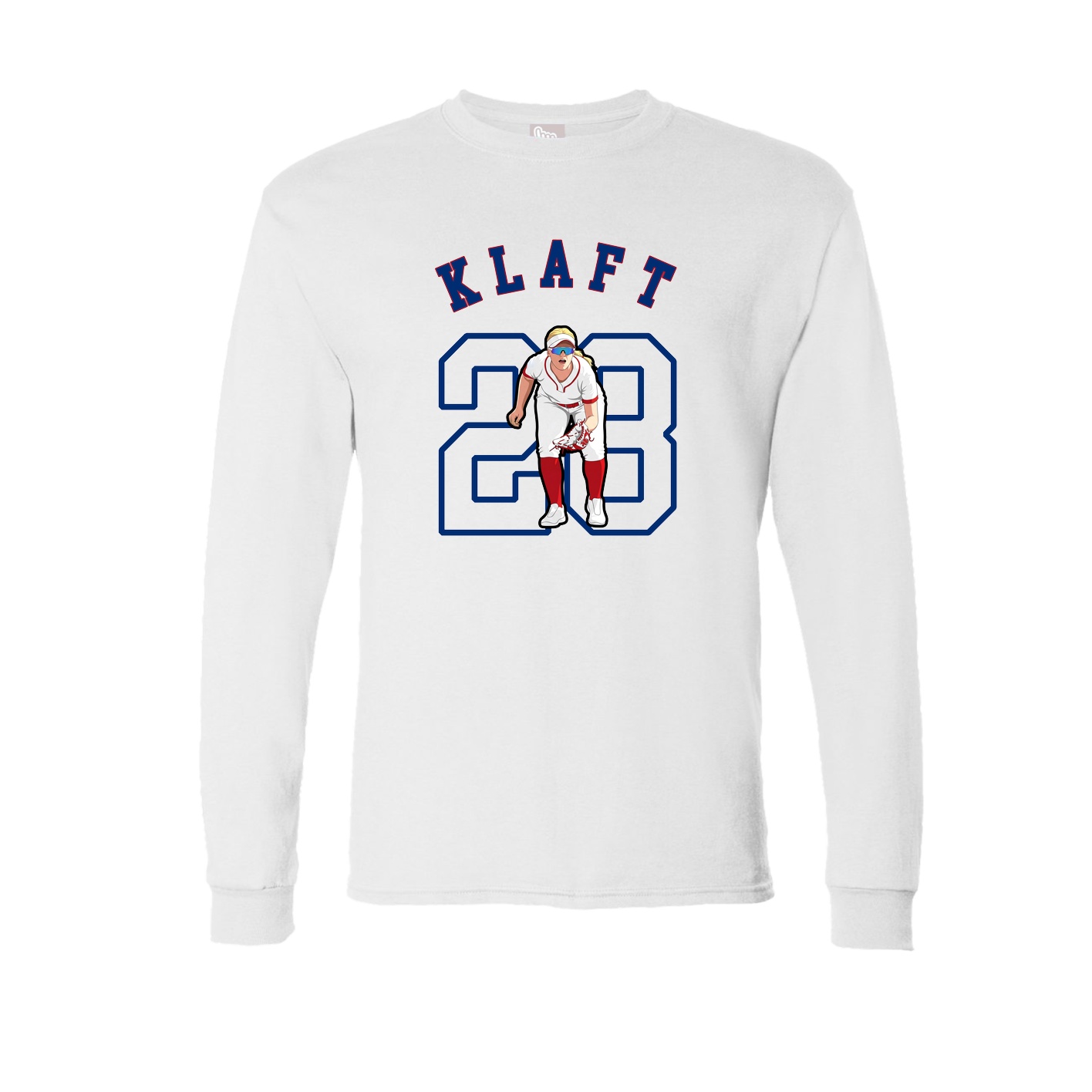 Long Sleeve Tee — Shirsey Arch in White