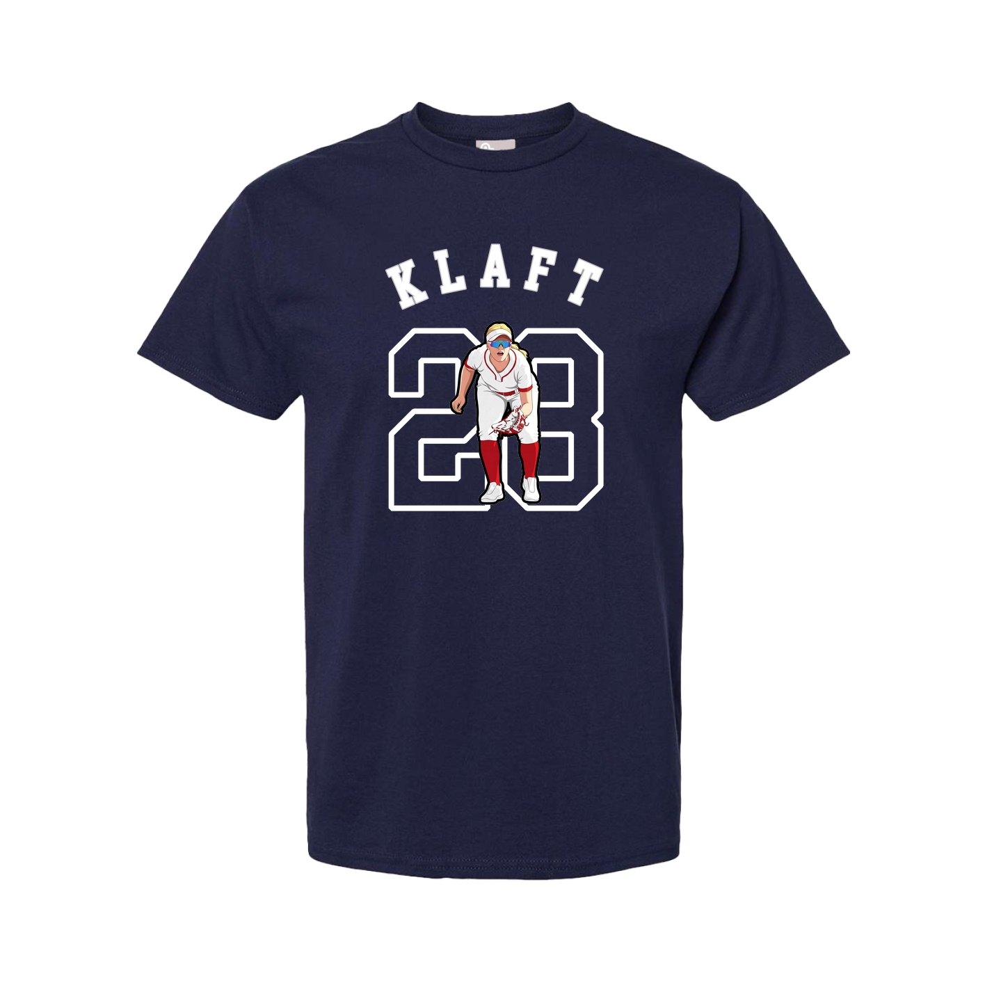 Youth Tee — Shirsey Arch in Navy