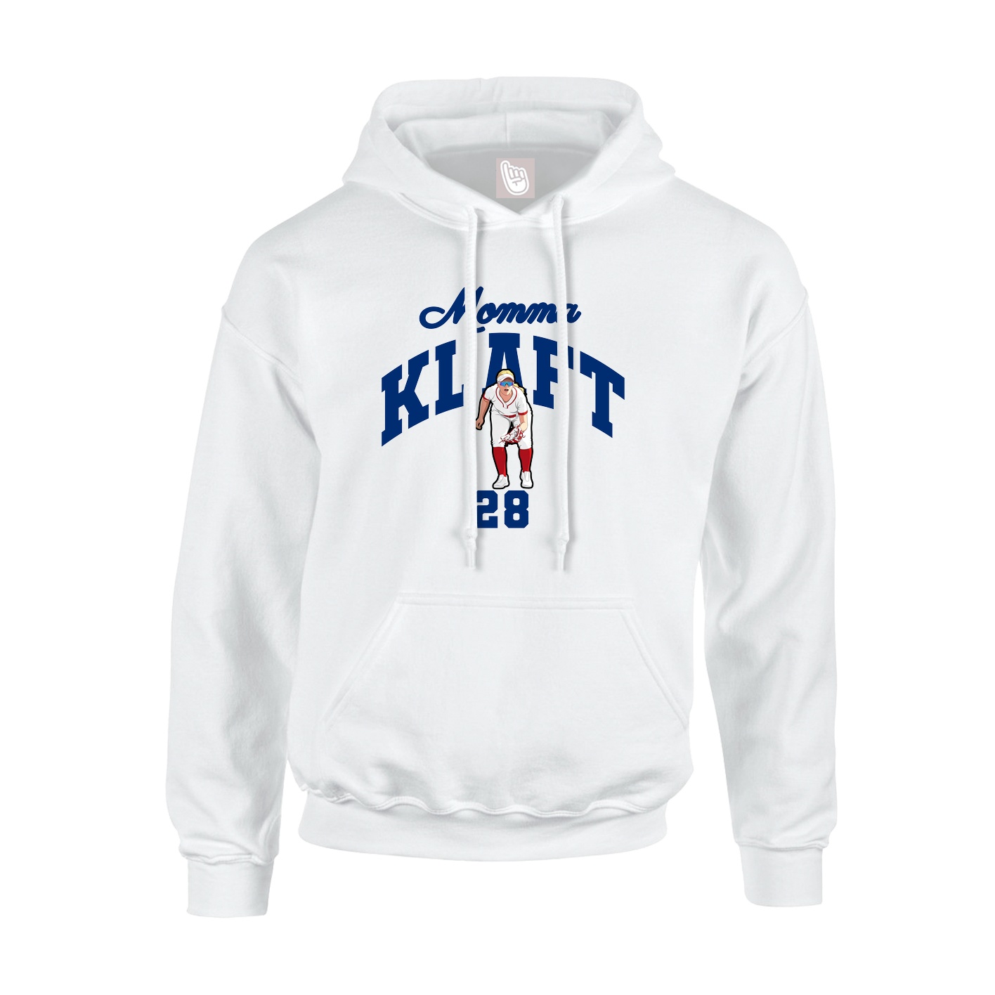 Hoodie — Mothers Day Arch in White