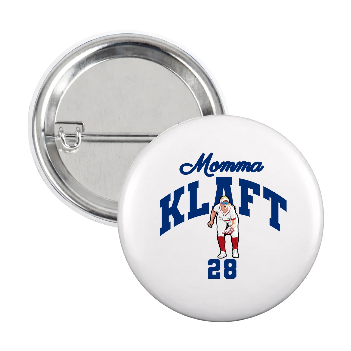 Game Day Button — Mothers Day Arch in White
