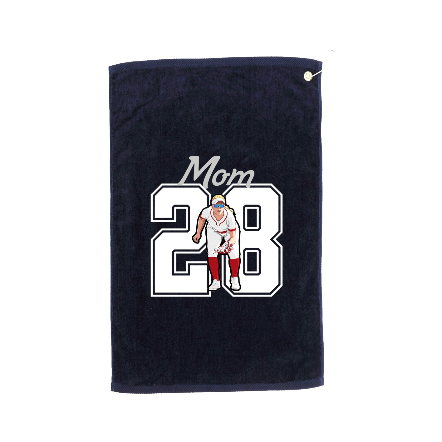 Golf Towel — Mothers Day Shirsey in Navy