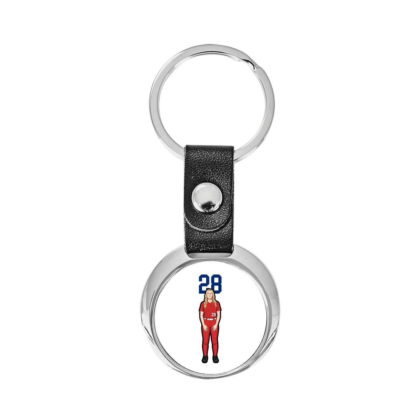 Key Chain — Number Top in Classic