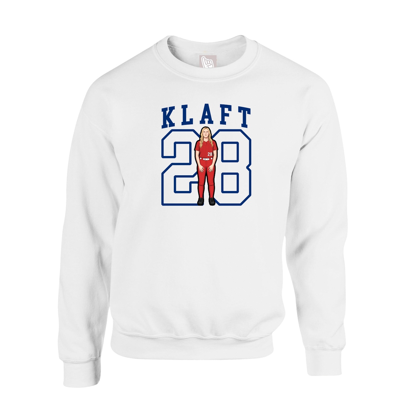 Fleece Crew — Shirsey in White