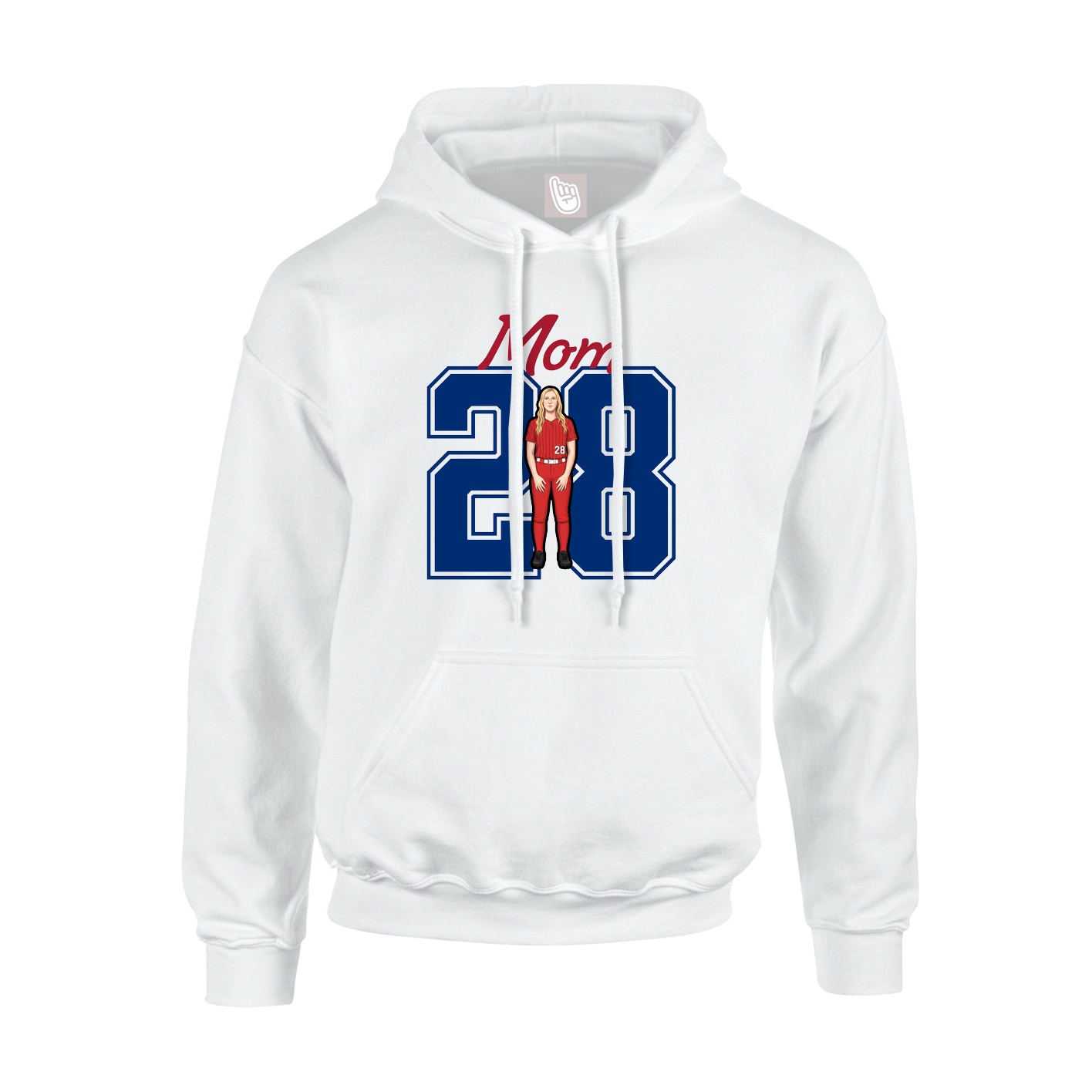 Hoodie — Mothers Day Shirsey in White