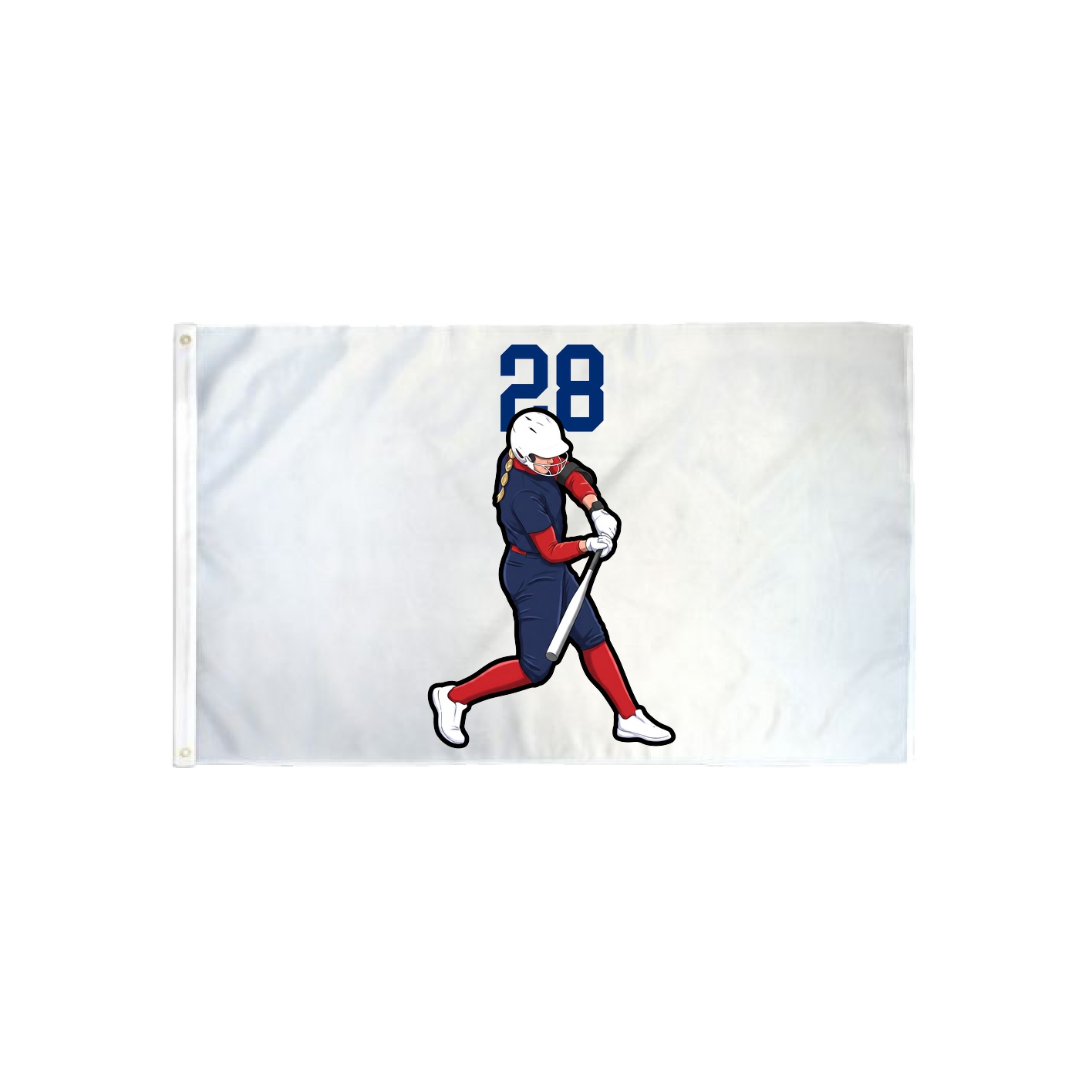 3x5 Flag — Number Top in Classic