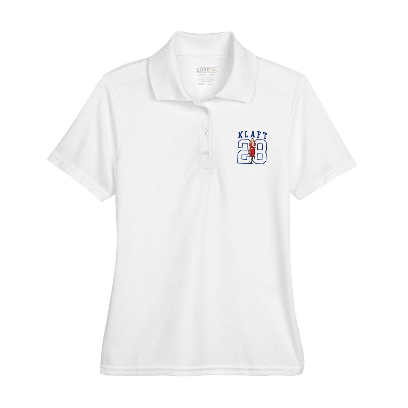 Womens Performance Polo — Shirsey in White