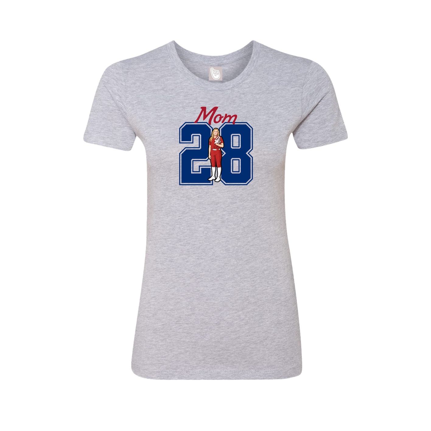 Womens Tee — Mothers Day Shirsey in Grey