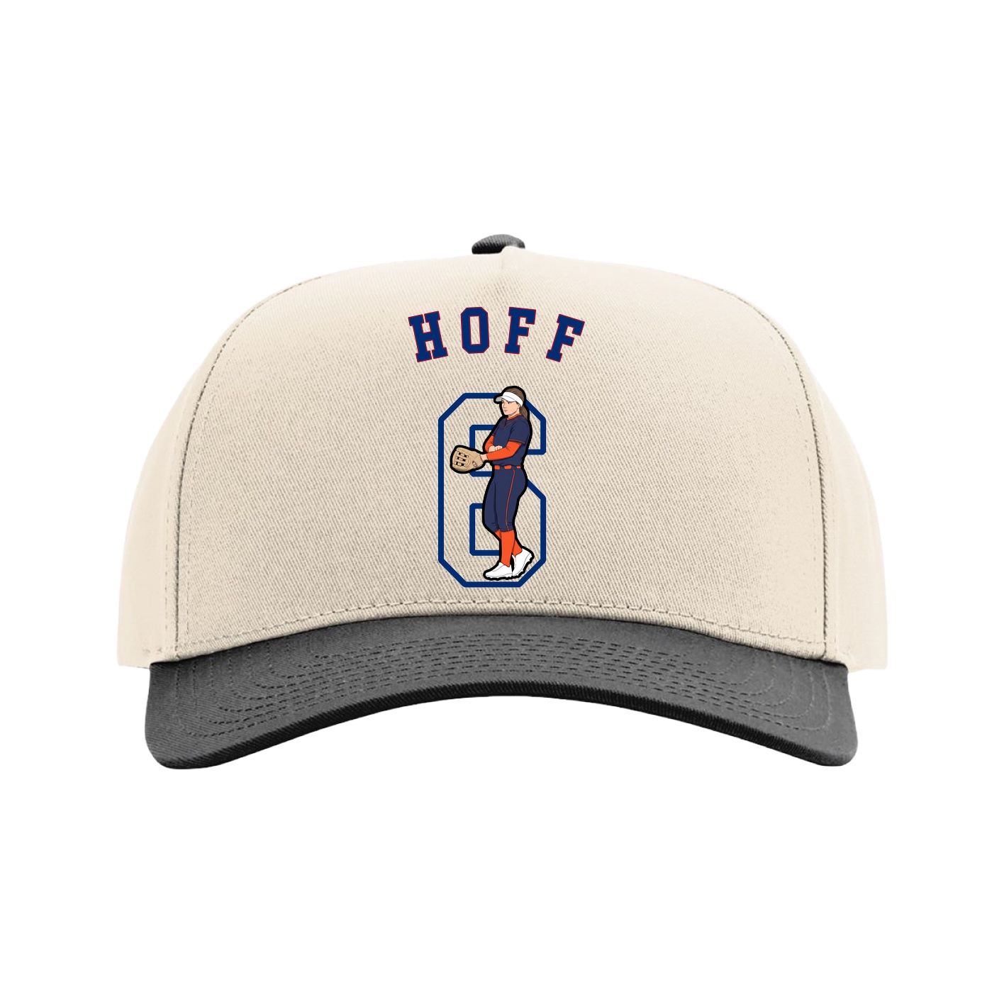 Full Fabric Five-Panel Champ Cap