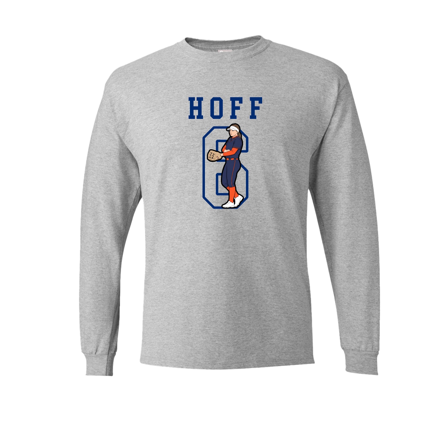 Long Sleeve Tee — Shirsey in Grey