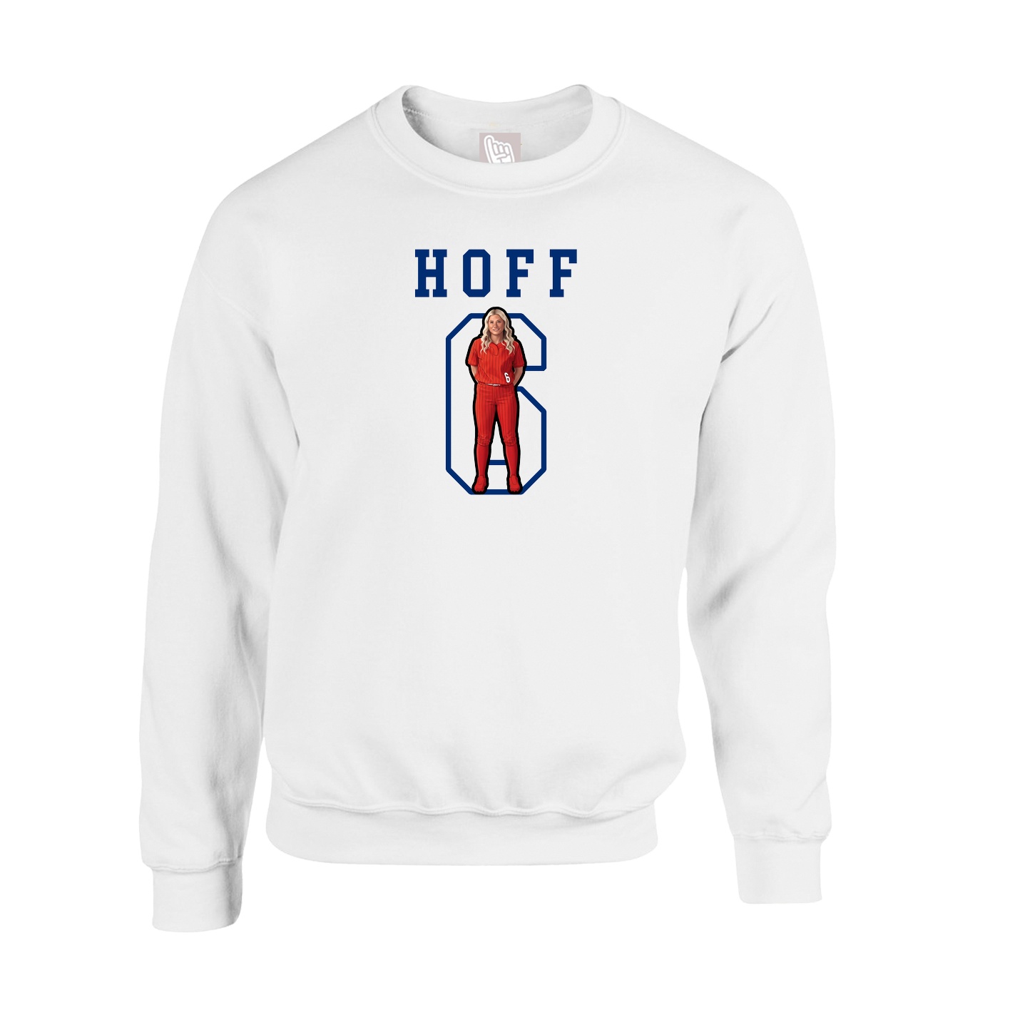 Fleece Crew — Shirsey in White