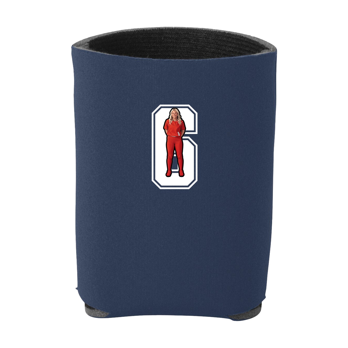 Can Holder — Number in Navy