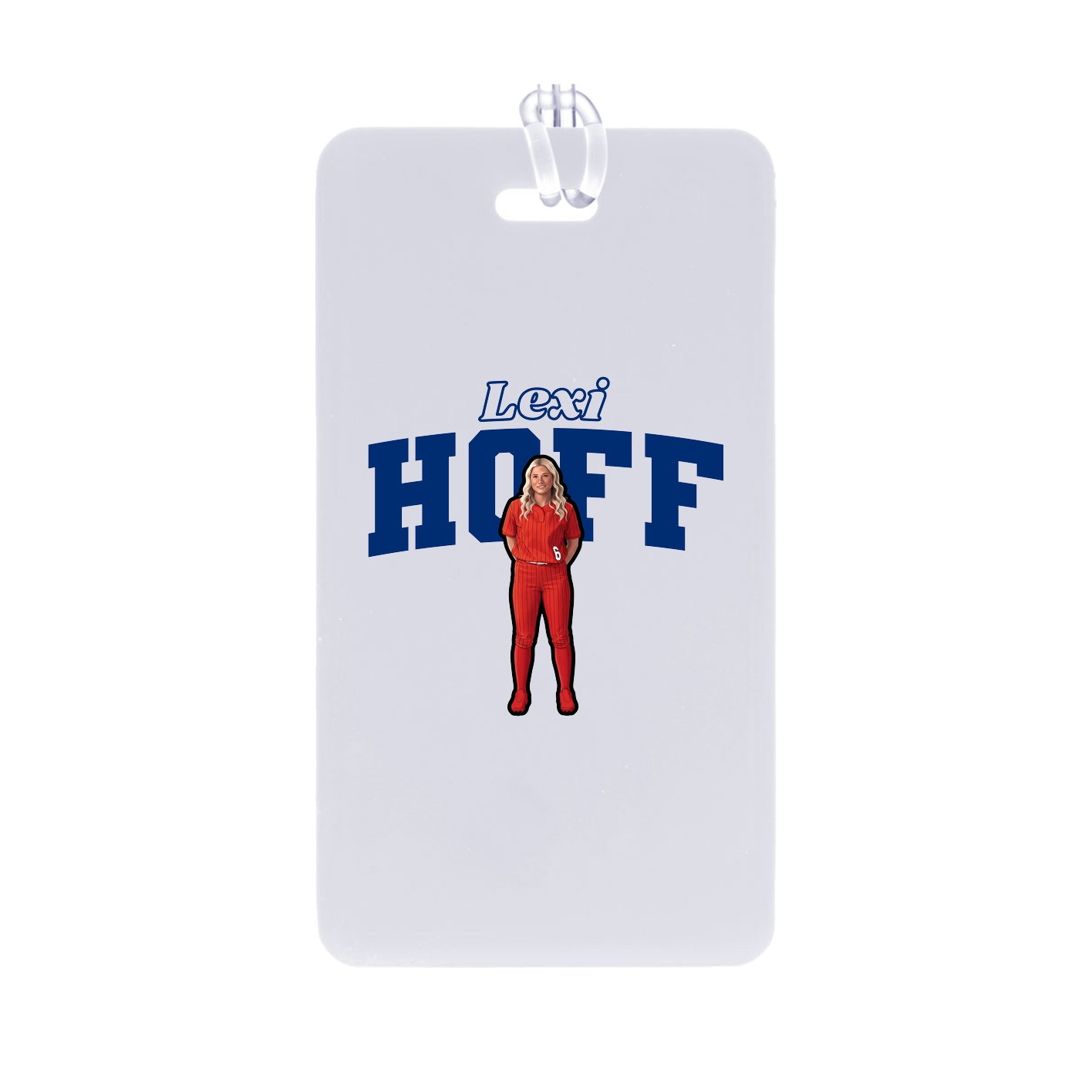 Bag Tag — Name Arch in Classic