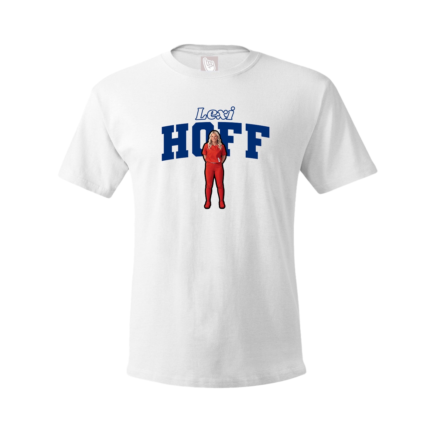 Tee — Name Arch in White
