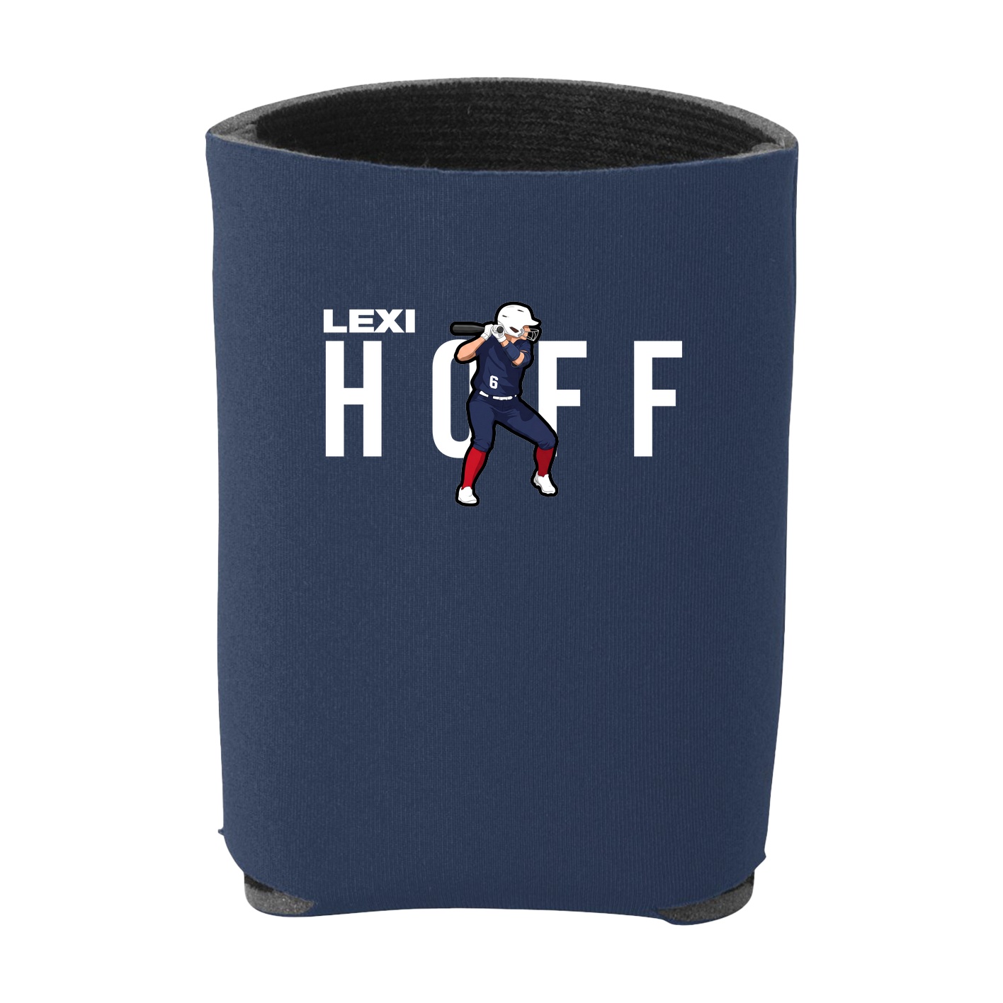 Can Holder — Player Name in Navy