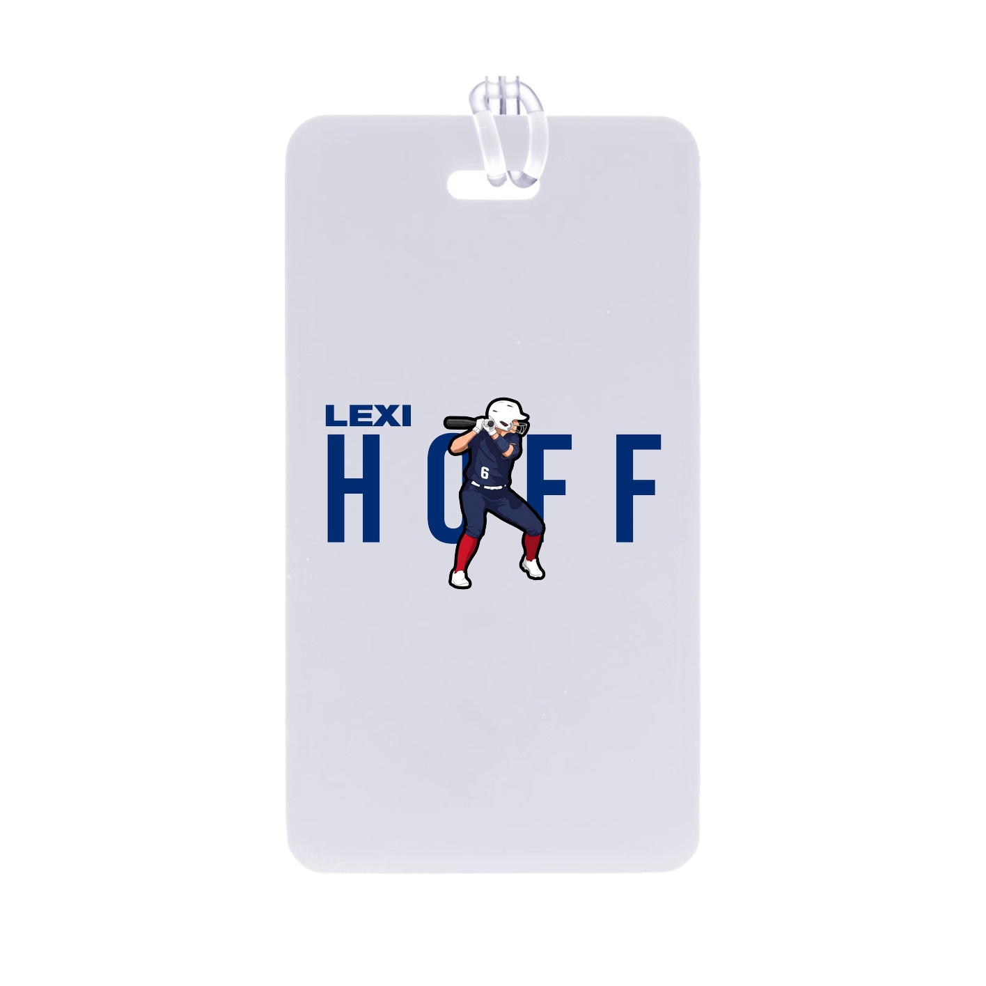 Bag Tag — Player Name in Classic