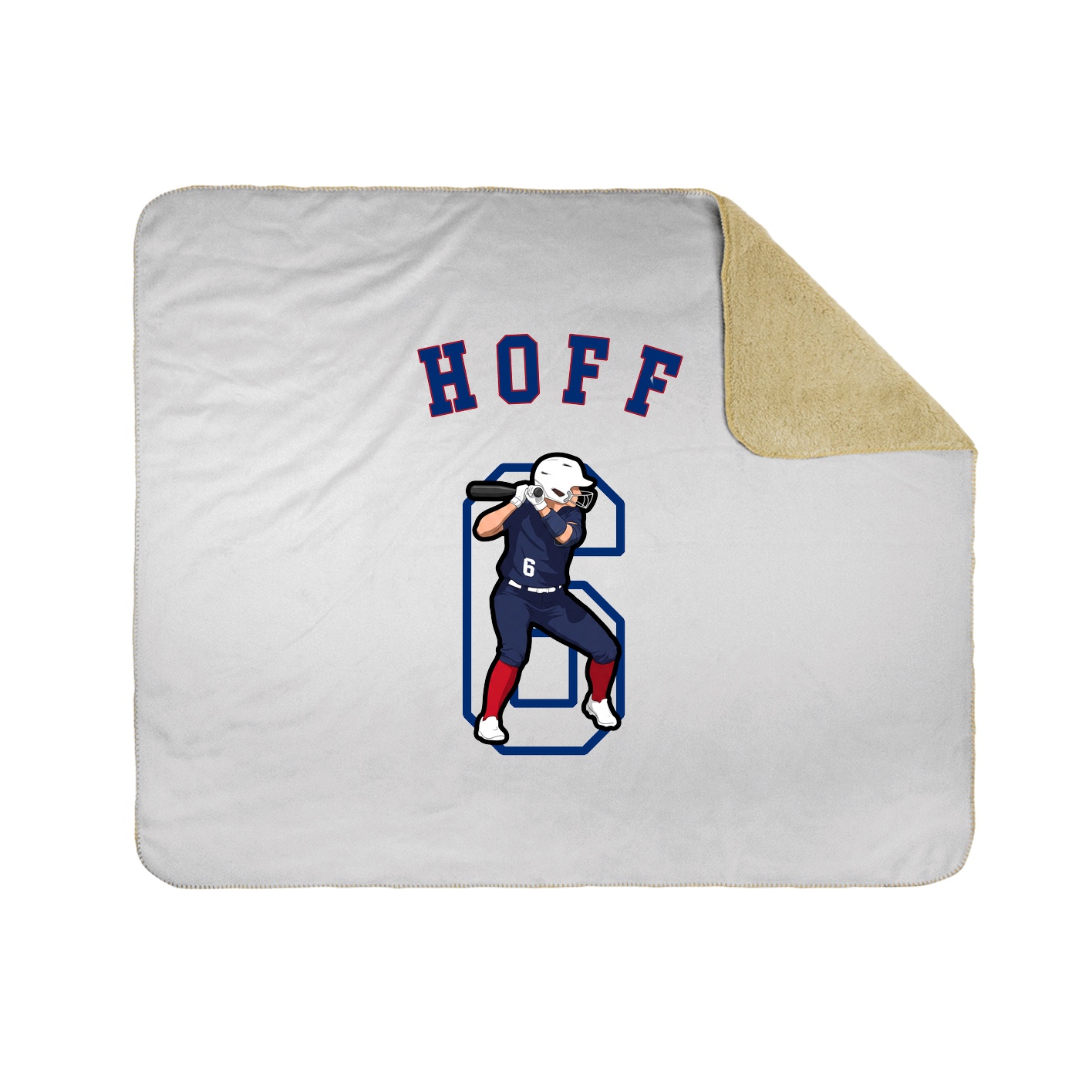 Throw Blanket — Shirsey Arch in White