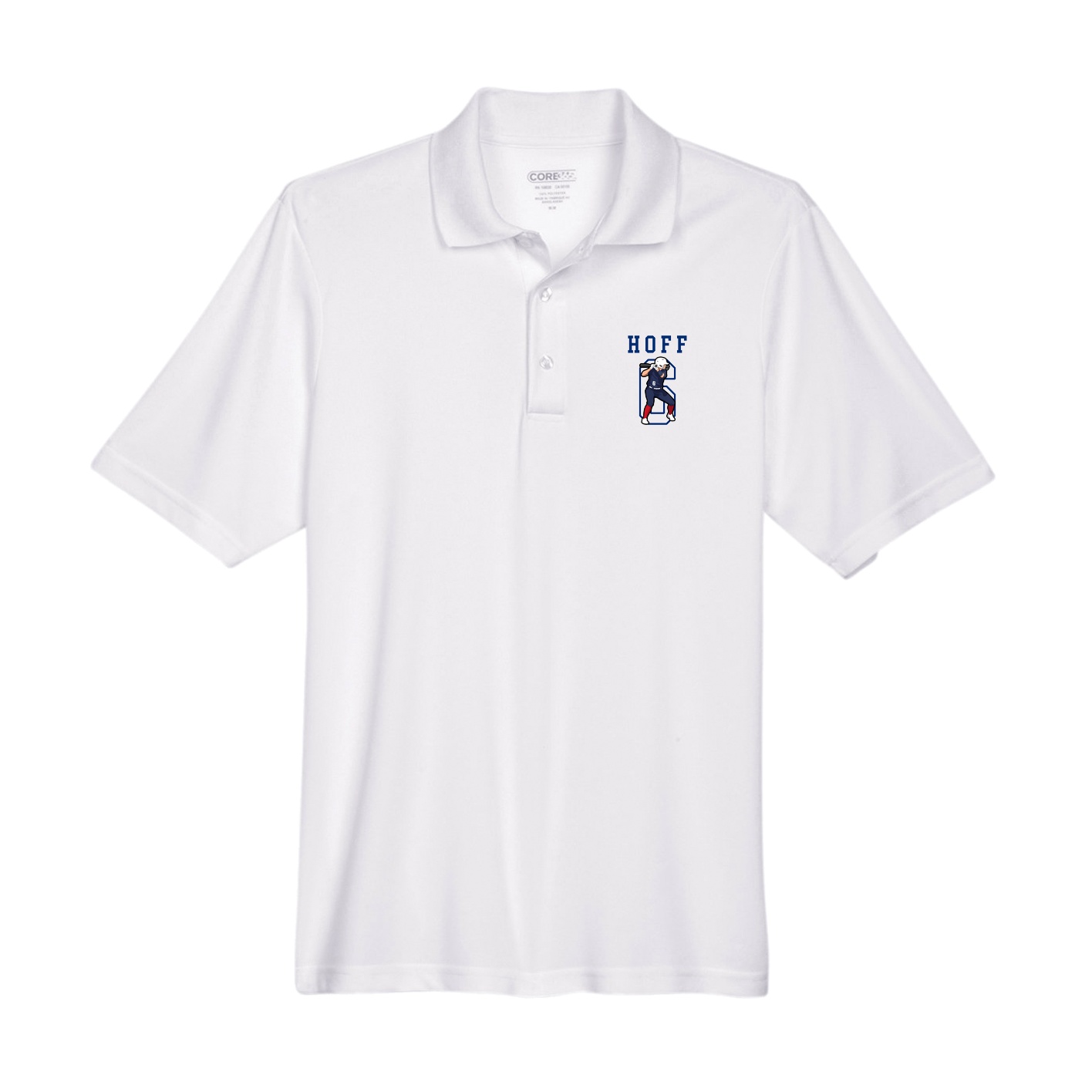 Performance Polo — Shirsey in White