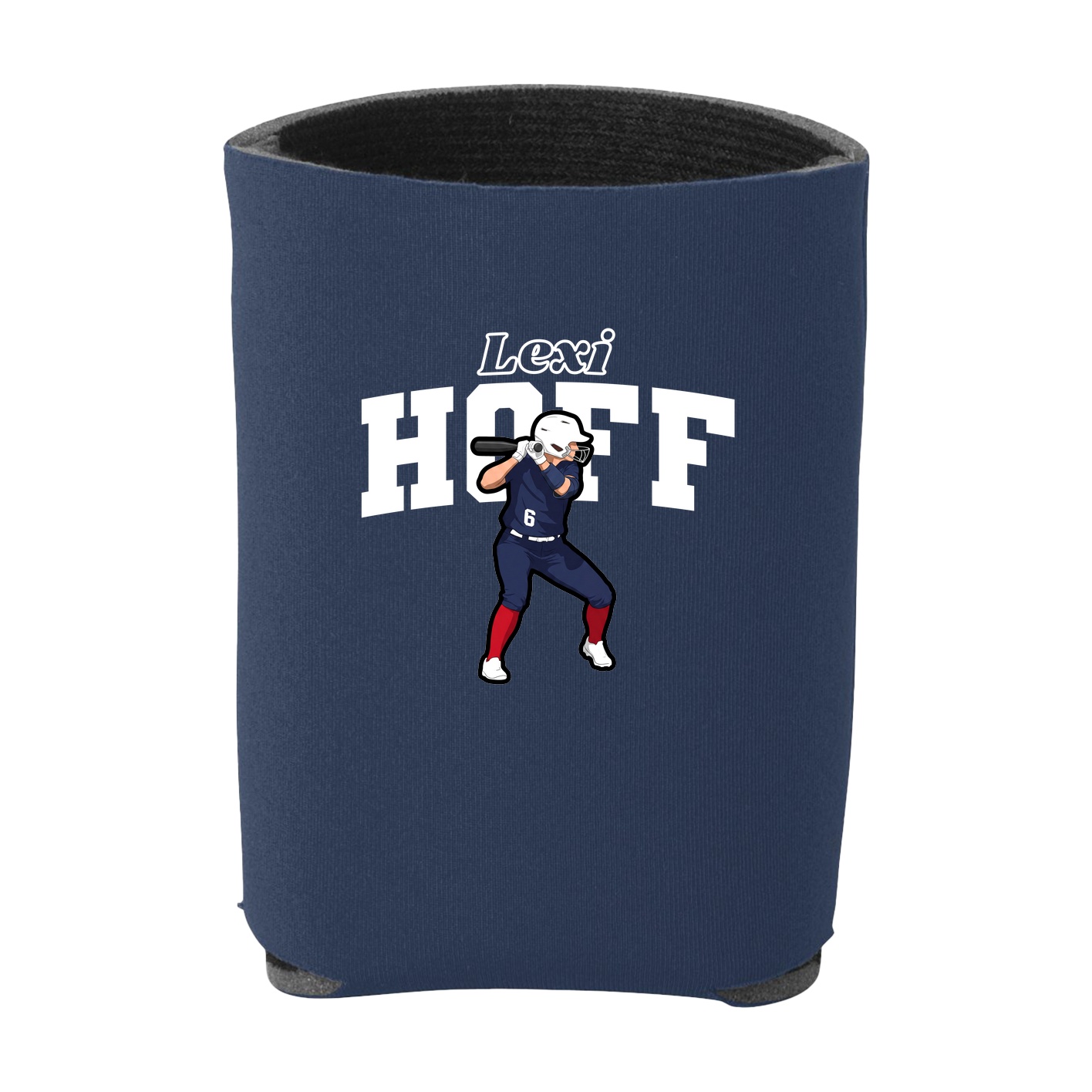 Can Holder — Name Arch in Navy