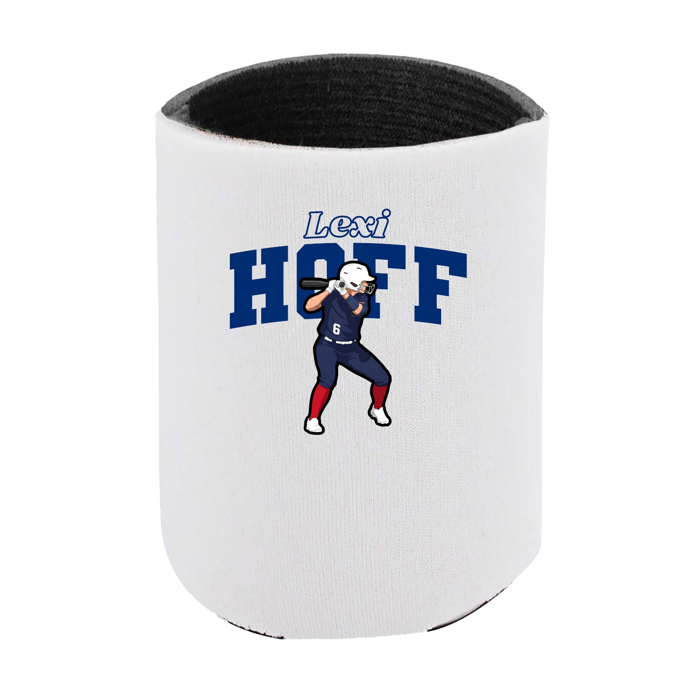 Can Holder — Name Arch in White