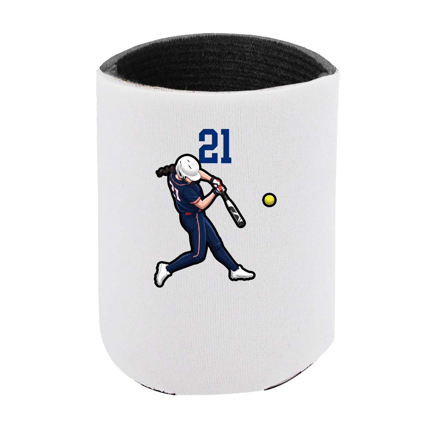 Can Holder — Number Top in White