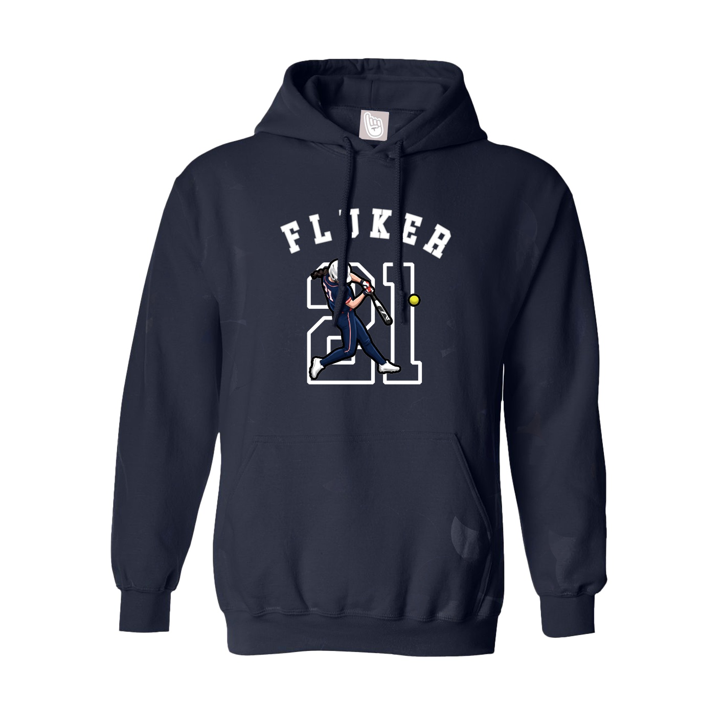 Youth Hoodie — Shirsey Arch in Navy