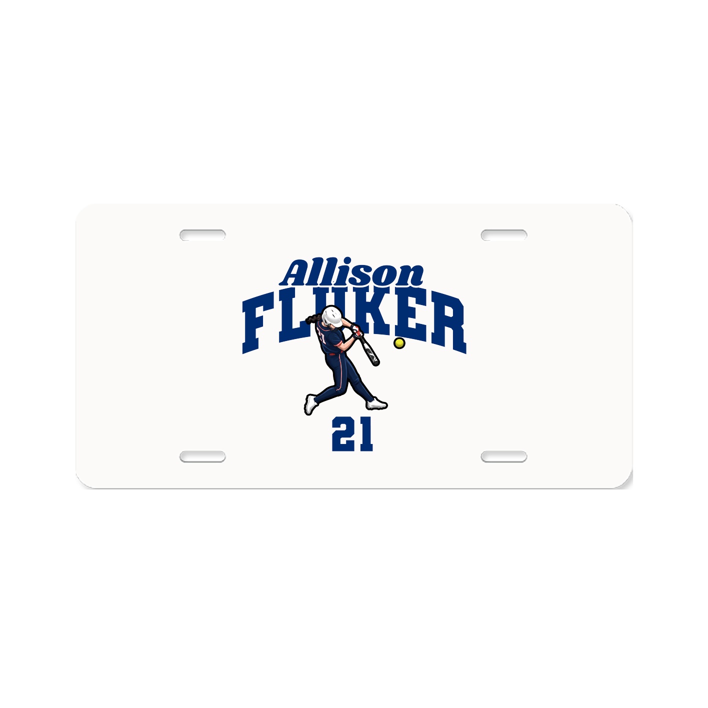 License Plate — Signature Arch in Classic
