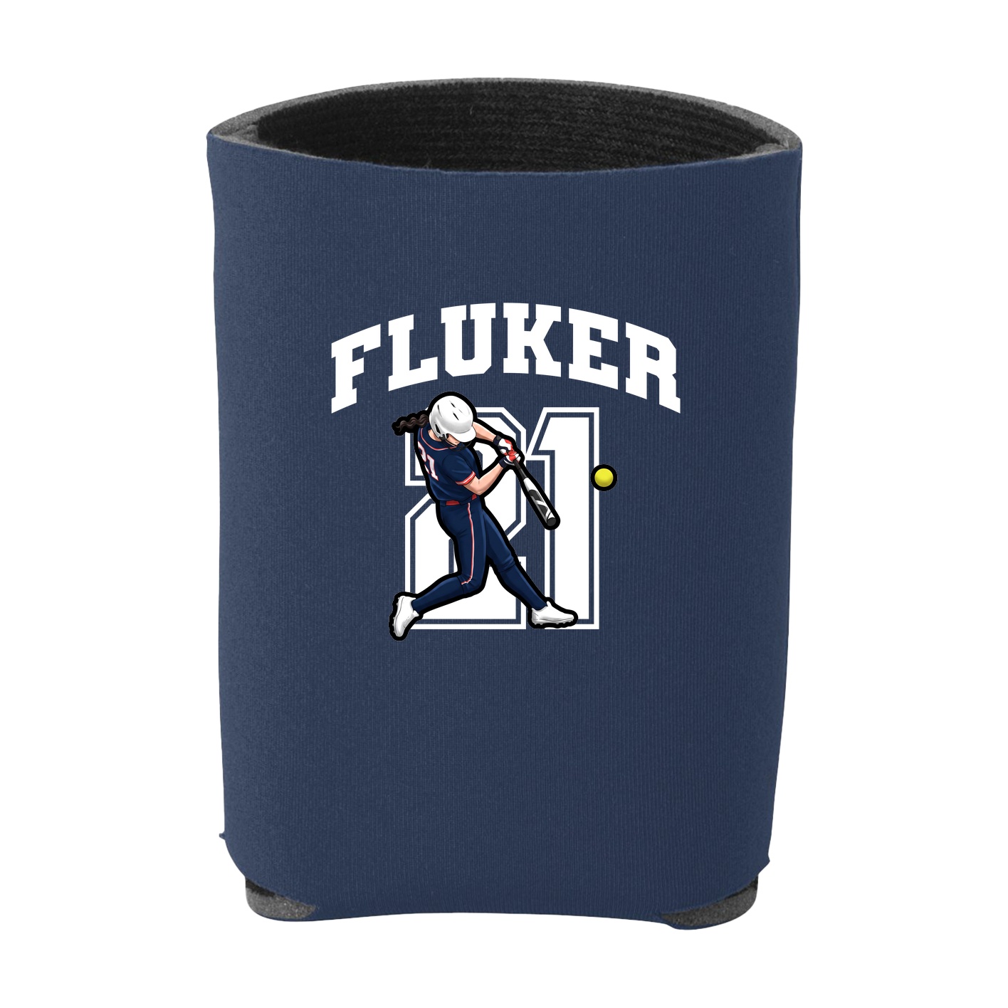 Can Holder — Number in Navy