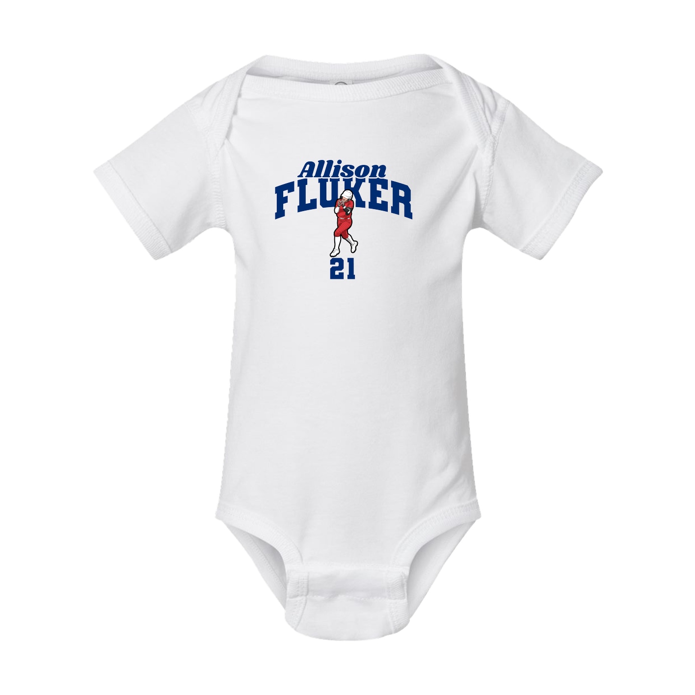 Baby Onesie — Signature Arch in White