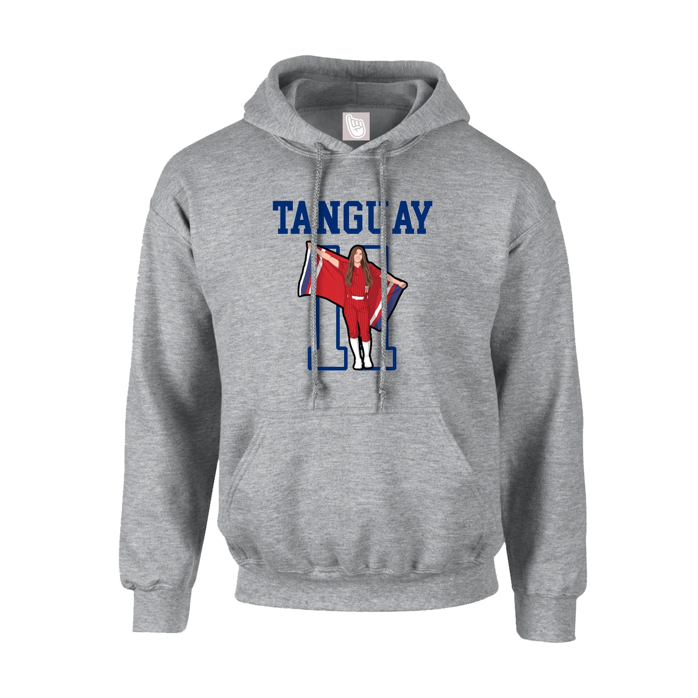 Hoodie — Shirsey in Grey