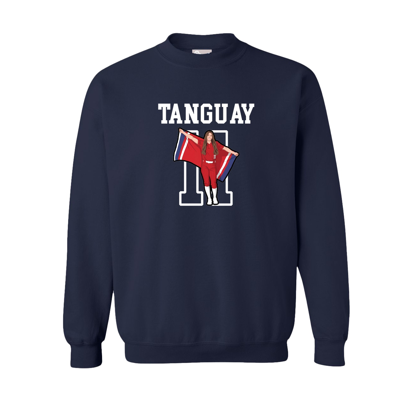 Fleece Crew — Shirsey in Navy