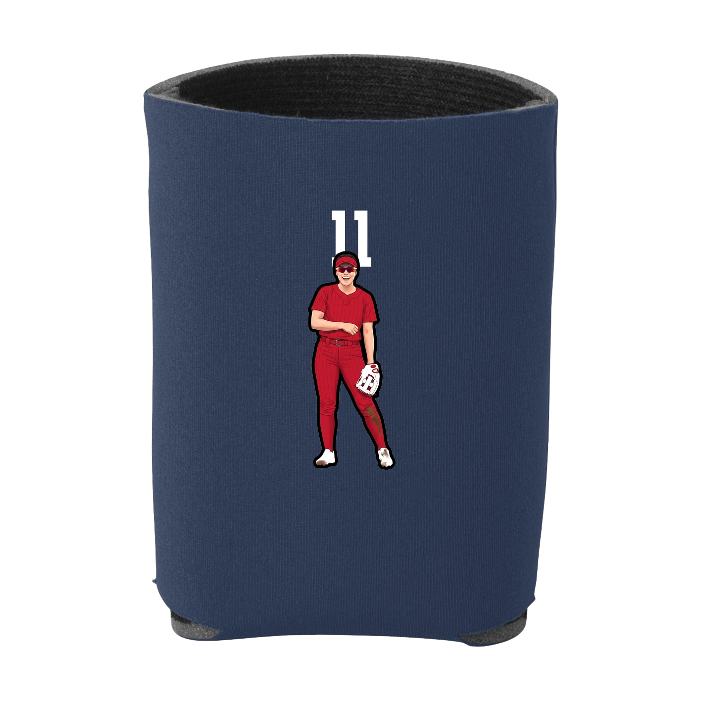 Can Holder — Number Top in Navy