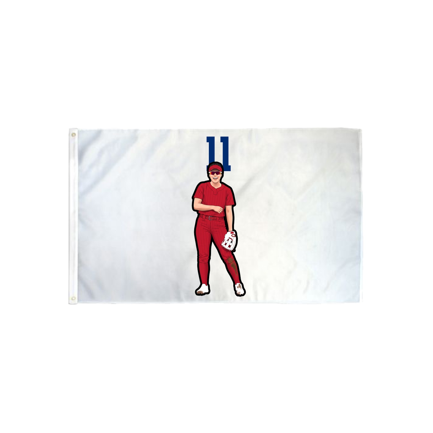3x5 Flag — Number Top in Classic