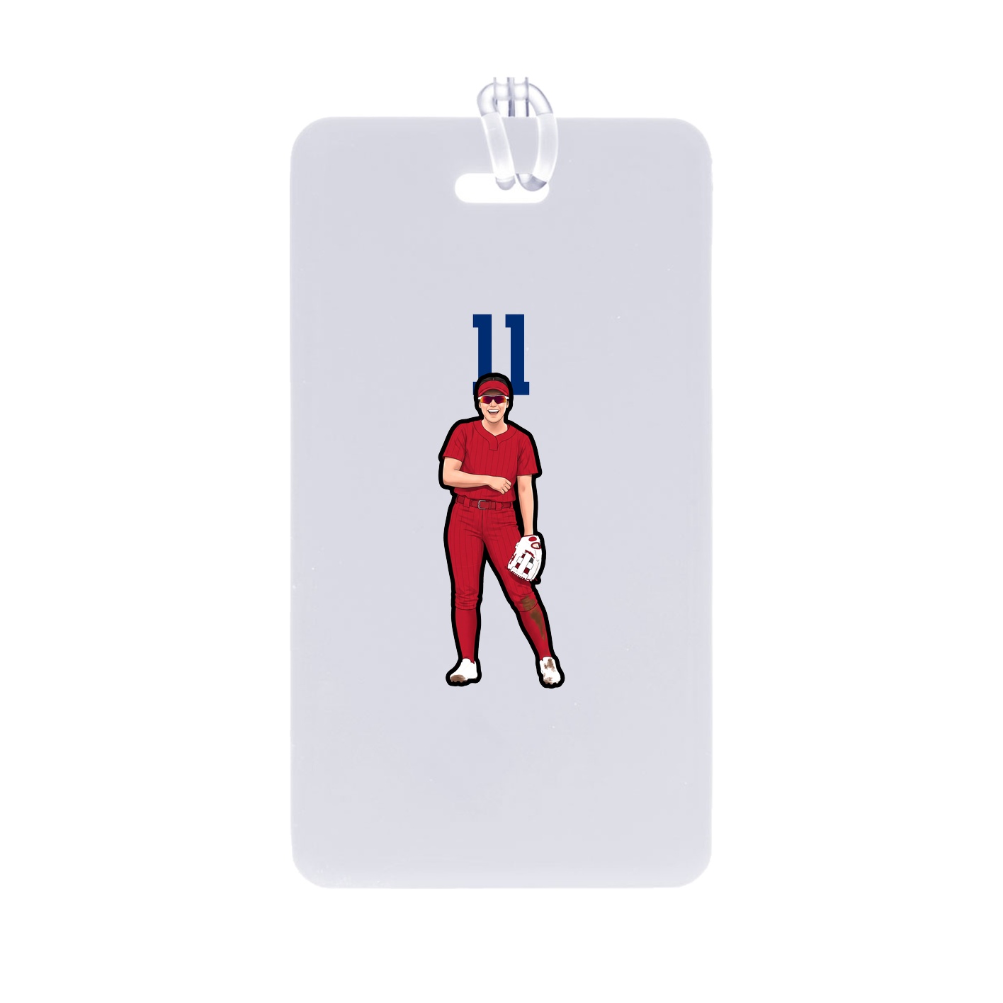 Bag Tag — Number Top in Classic