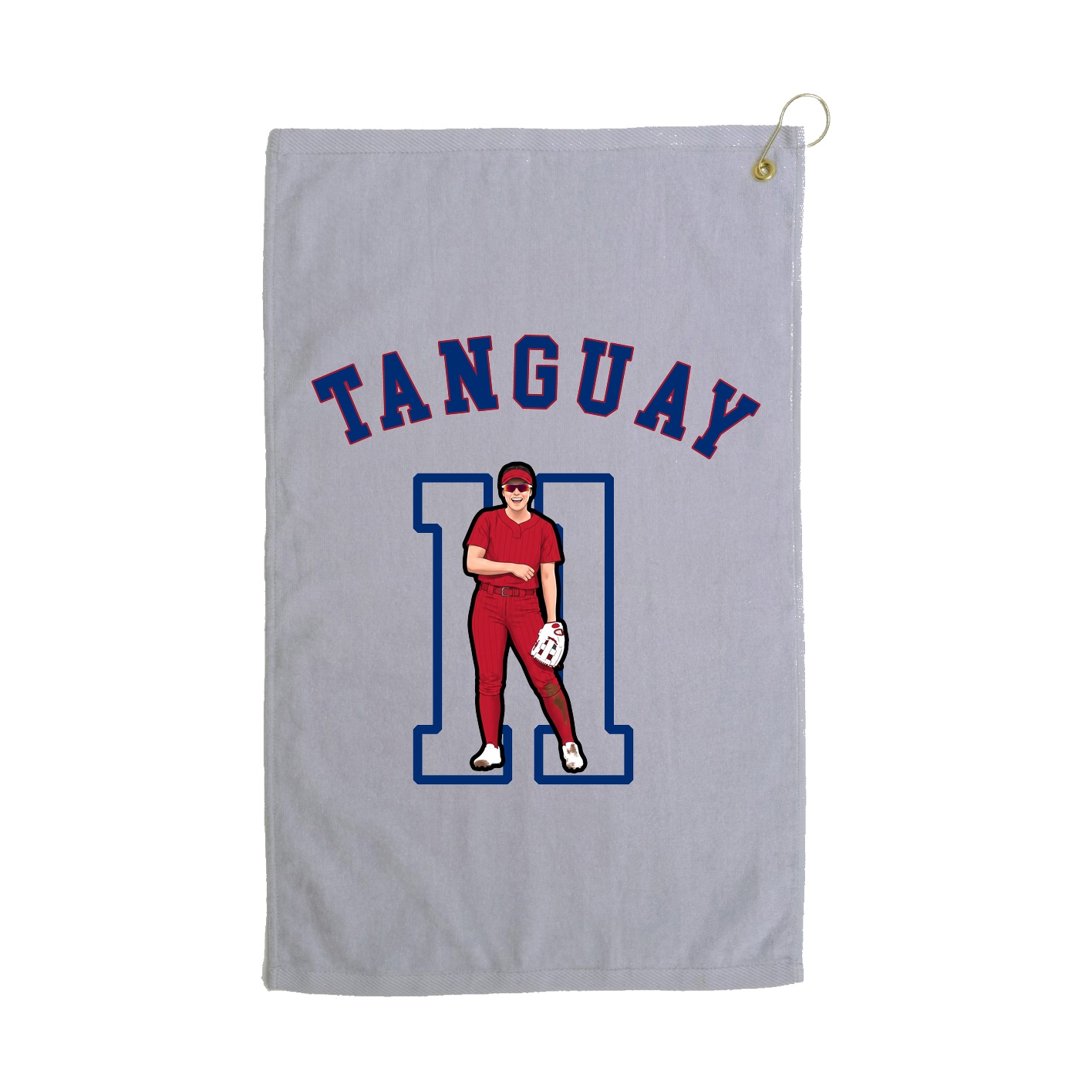 Golf Towel — Shirsey Arch in Grey