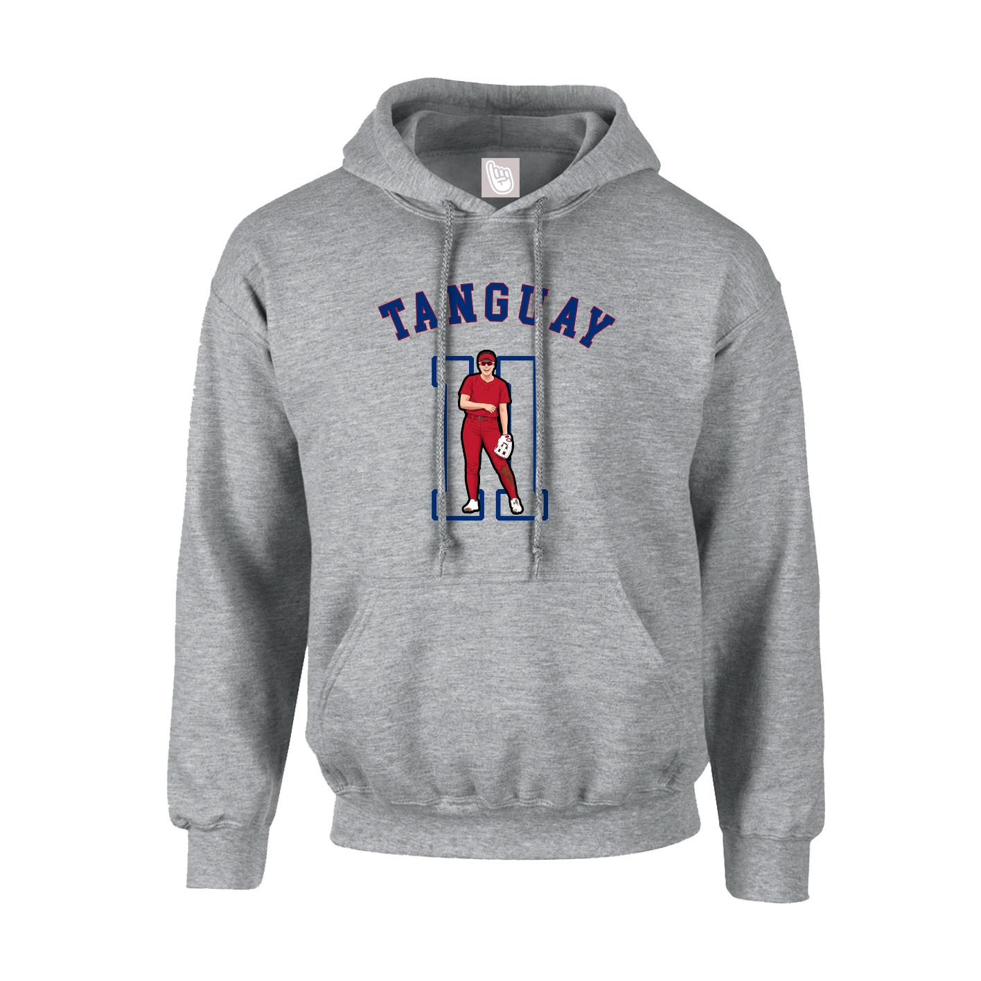 Youth Hoodie — Shirsey Arch in Grey