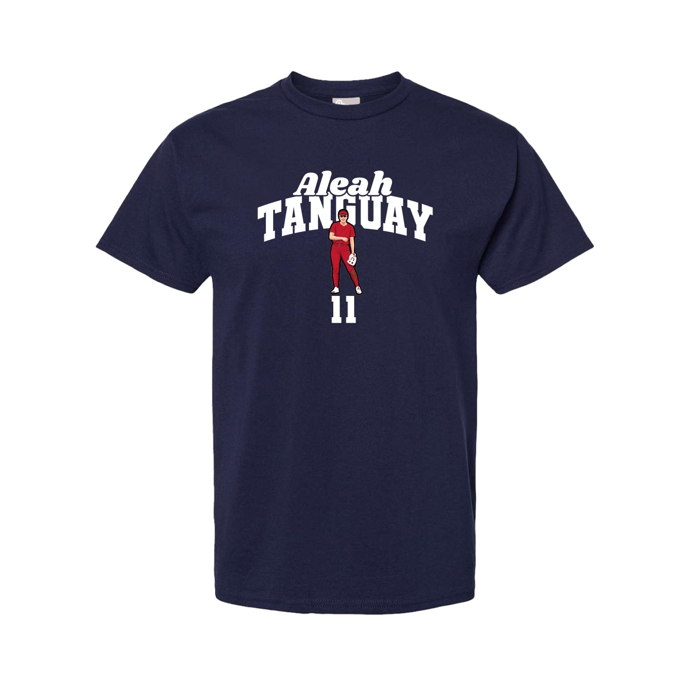 Youth Tee — Signature Arch in Navy
