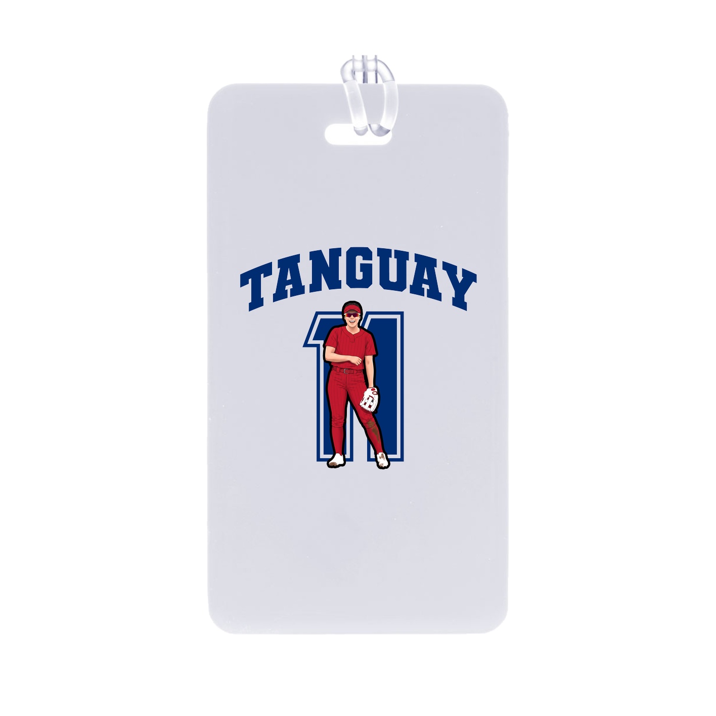 Bag Tag — Number in Classic