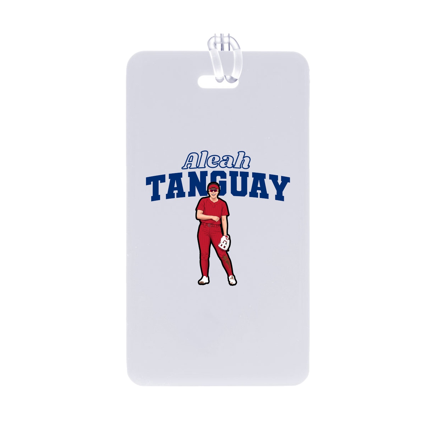 Bag Tag — Name Arch in Classic
