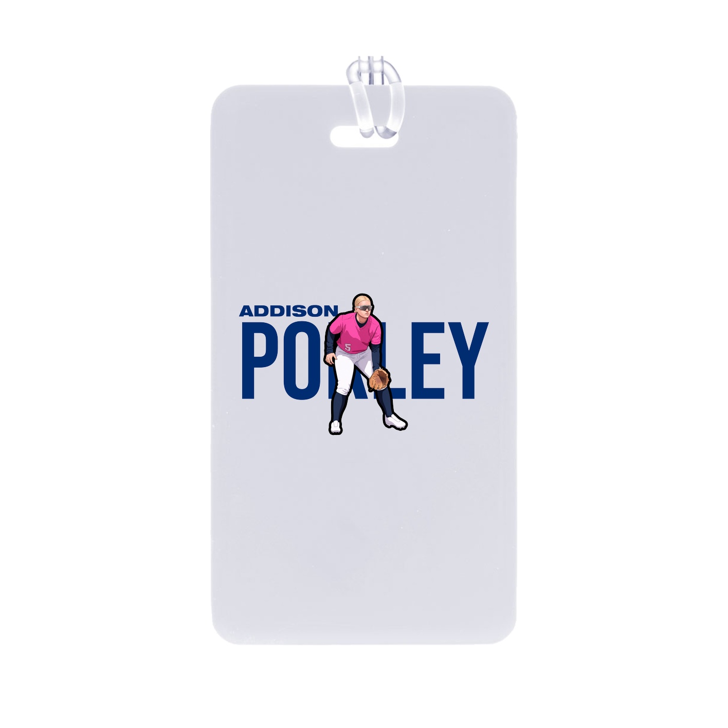 Bag Tag — Player Name in Classic