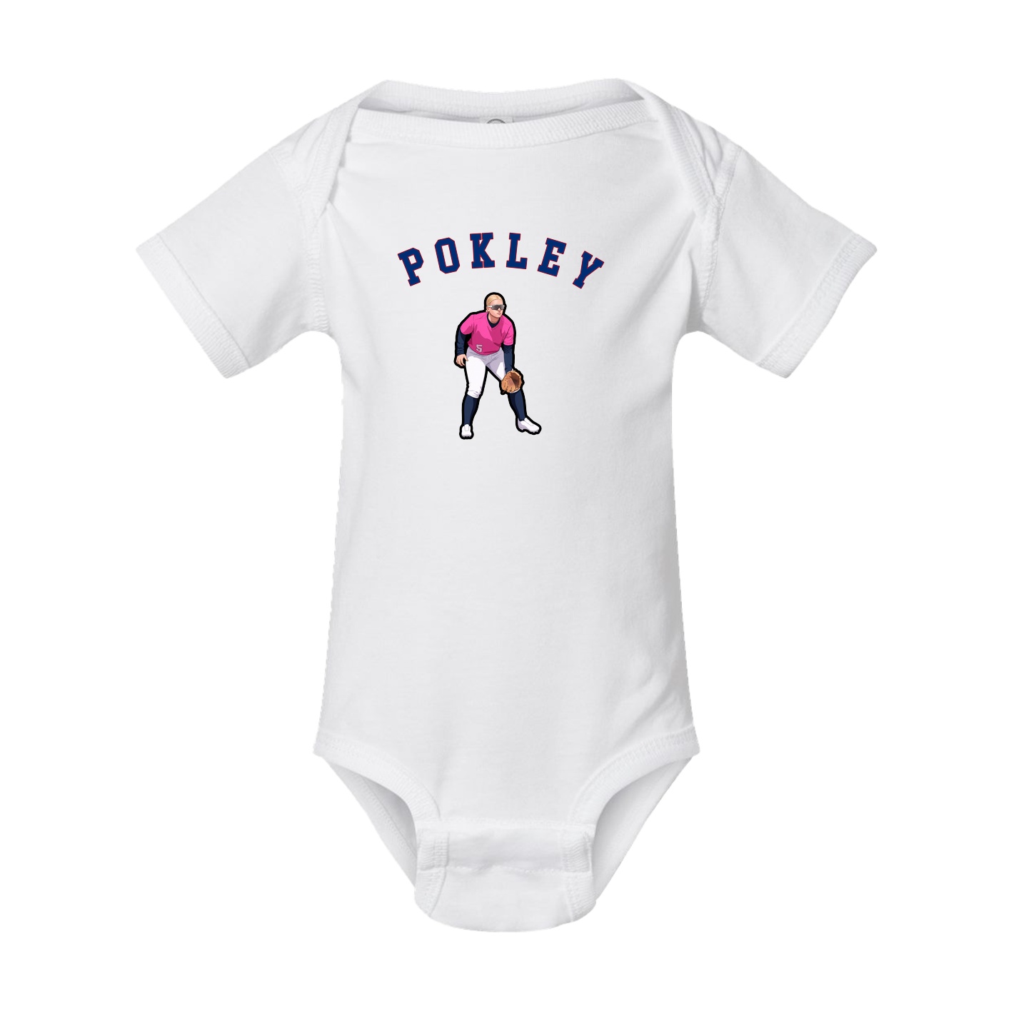 Baby Onesie — Shirsey Arch in White