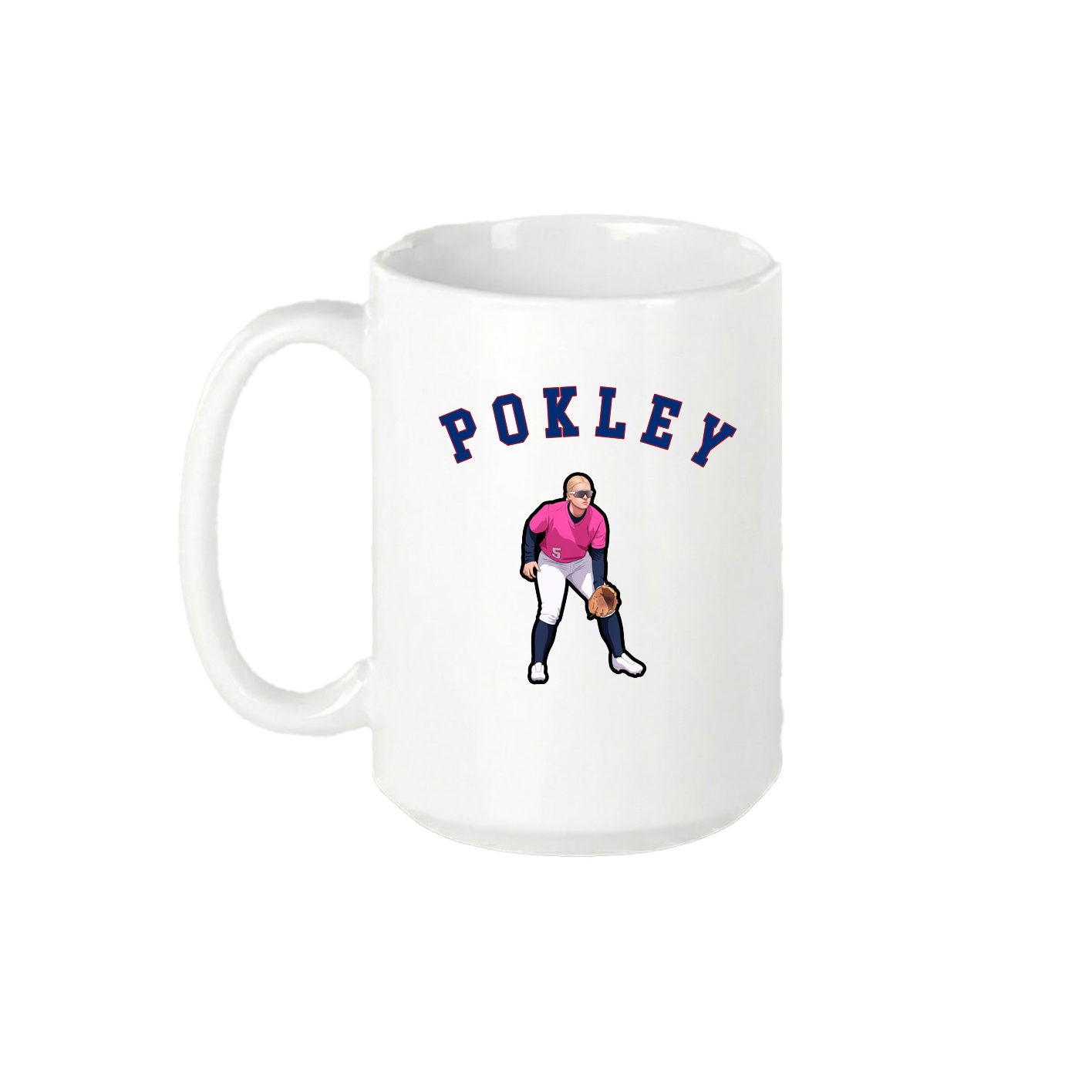 15oz Coffee Mug — Shirsey Arch in White