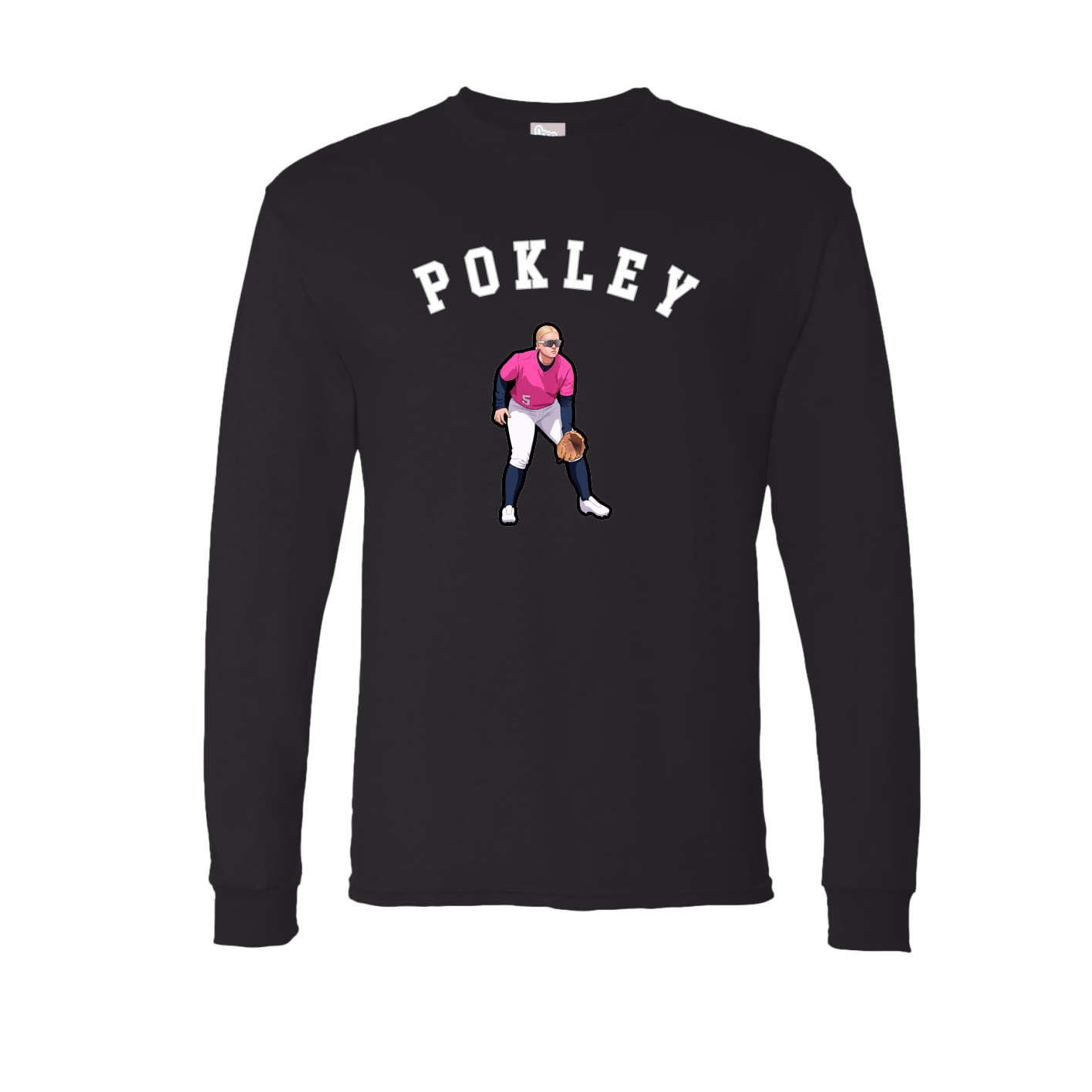 Long Sleeve Tee — Shirsey Arch in Black