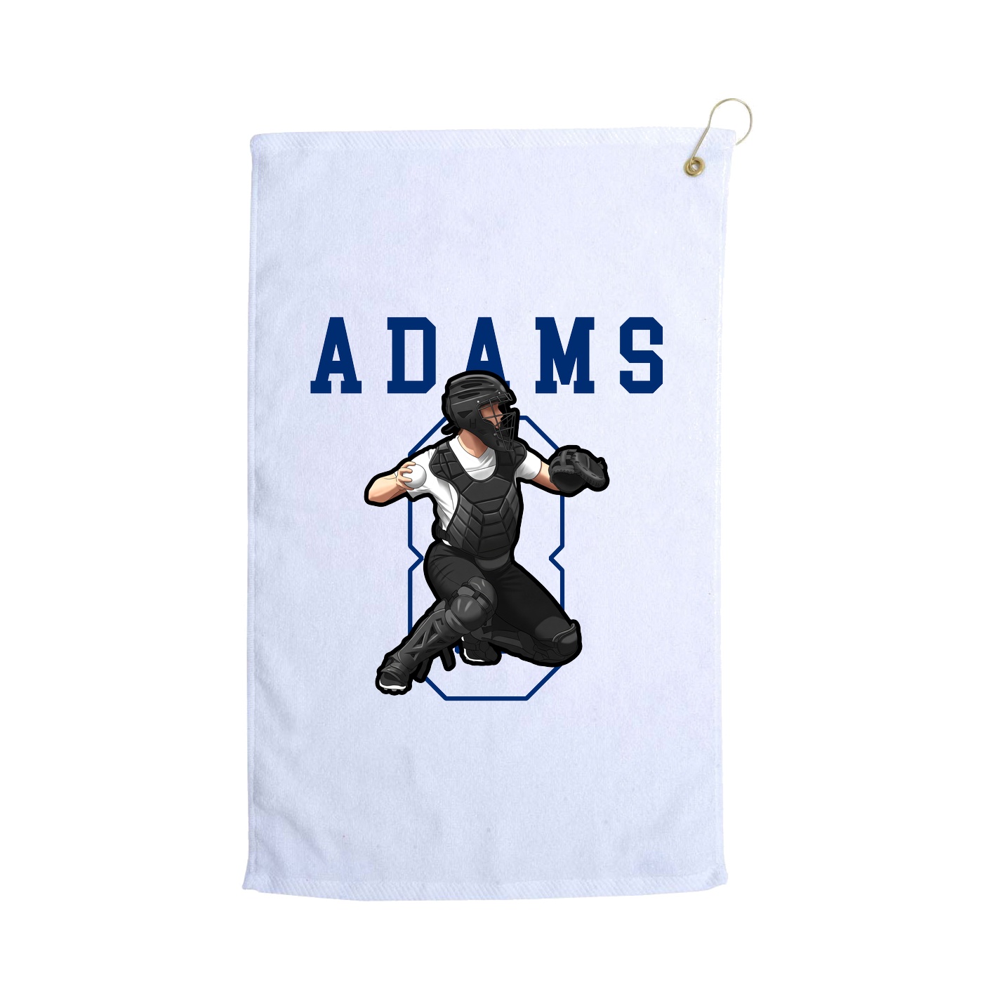 Golf Towel — Shirsey in White