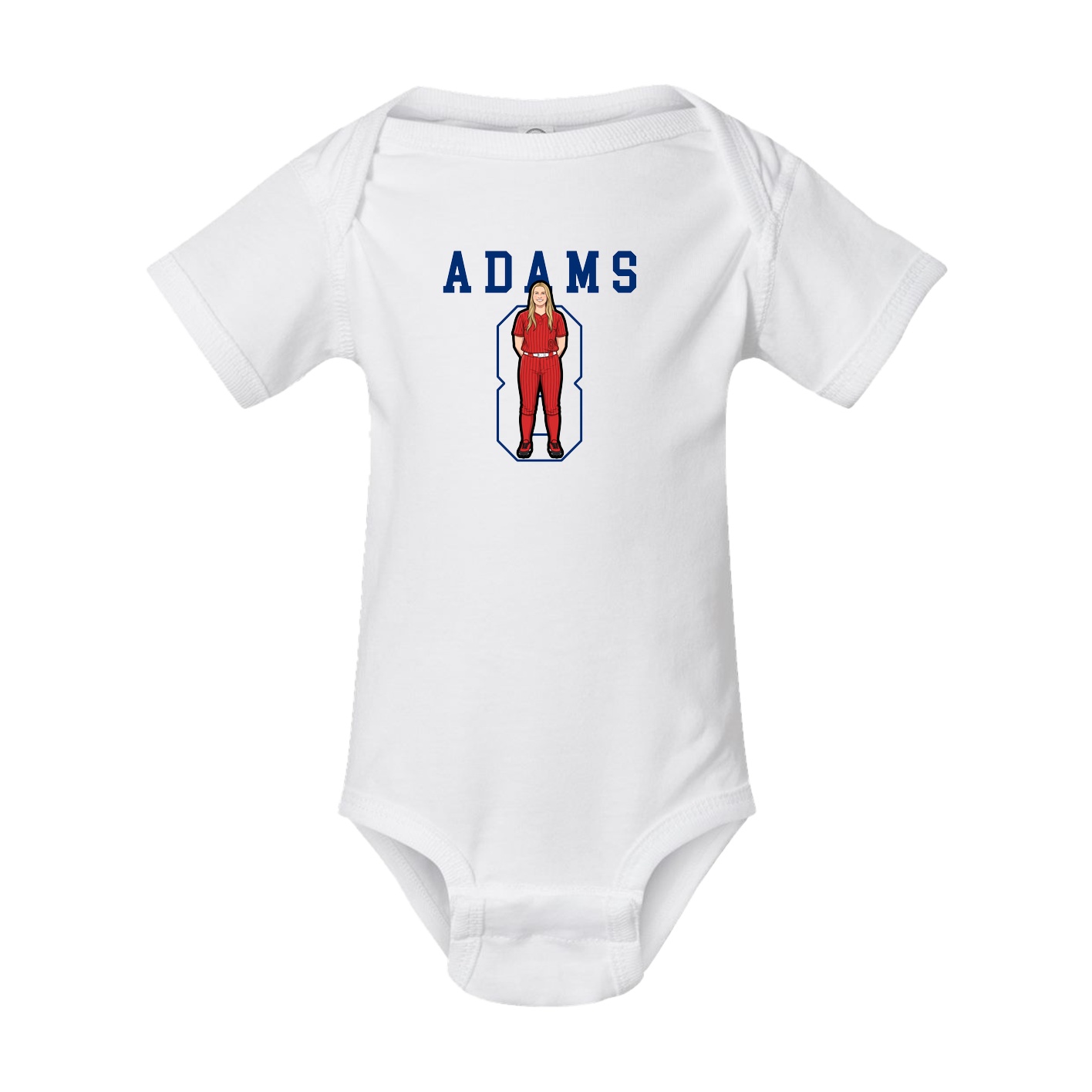 Baby Onesie — Shirsey in White